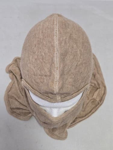 USGI Anti-Flash Hood Balaclava Face Mask Flame Resistant Tan Fire Retardant - Thumbnail 5