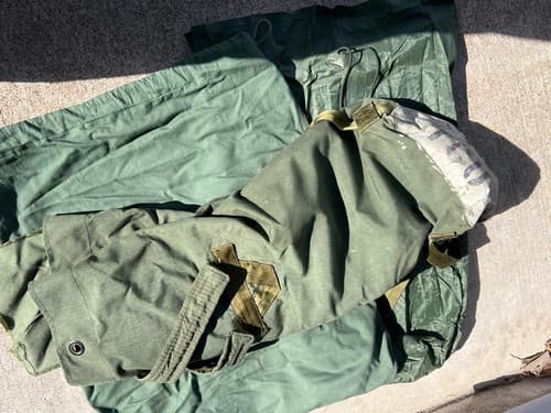 US Military Duffle Bag Lot – Duffle + Laundry Bag + Dry Bag – Army Surplus