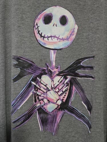Disney Nightmare Before Christmas T-Shirt Mens 3XL Jack Skellington VGC #S16s - Thumbnail 2