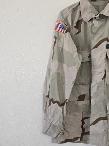 US Army DCU Desert Camo BDU Field Coat Jacket Medium Regular NSN: - Thumbnail 2