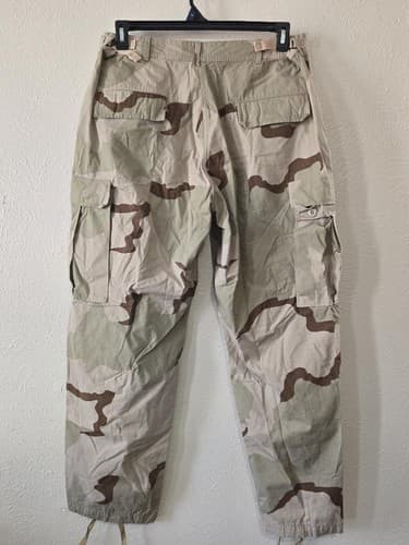 US Army DCU Desert Camo Cargo Pants Trousers LARGE SHORT NSN: 8415-01-327-5338 - Thumbnail 2