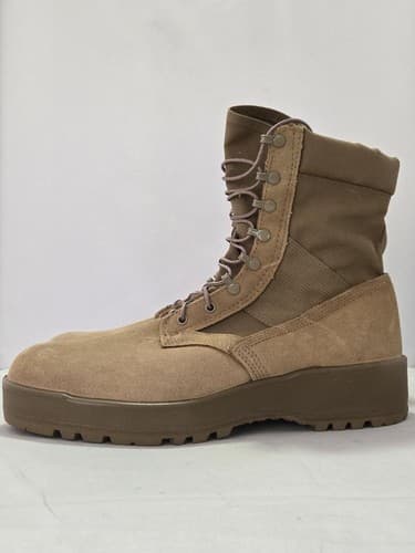 Men's Hot Weather Combat Boots Panama Outsole Coyote Tan Sand US 14 R USMC Army - Thumbnail 5