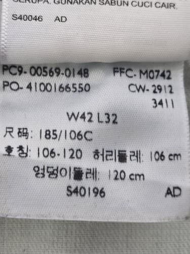 Levi's Men's Denim Jeans Dark Wash W42 L32 Straight Fit US 42x32 #DC64 - Thumbnail 6