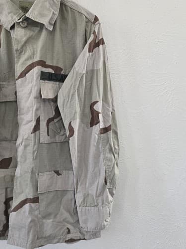 US Army DCU Desert Camo BDU Field Coat Jacket Medium Regular NSN: - Thumbnail 3