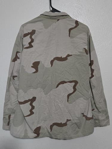 Vintage 1999 USGI DCU Jacket 3 Color Desert Camo LARGE SHORT NSN - Thumbnail 6