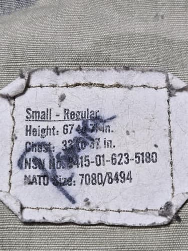 OCP Multicam Jacket Small/Regular NSN:8415-01-623-5180 #J74j - Thumbnail 9