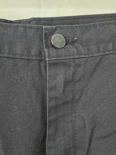 Dickies Navy Blue Work Pants Men's Size 44x32 Flat Front Chino Poly Cotton #DC64 - Thumbnail 5