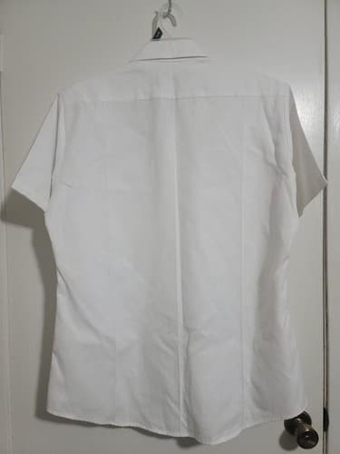 DSCP US Army Shirt Light Green Short Sleeve Military Uniform Size 17 #C52c - Thumbnail 6