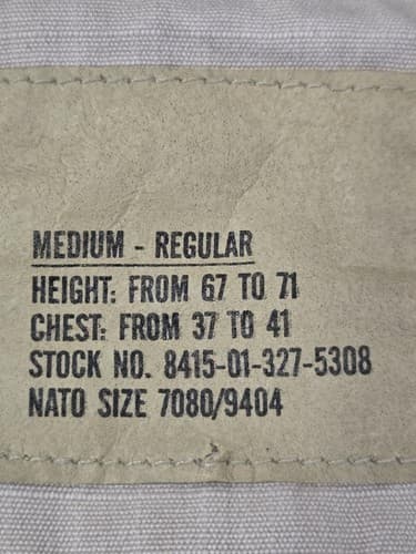US Army DCU Desert Camo BDU Field Coat Jacket Medium Regular NSN: - Thumbnail 7