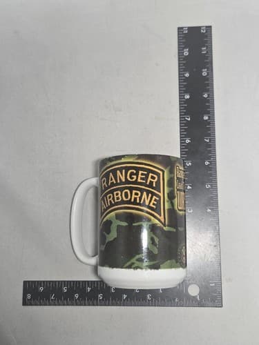 75th Ranger Regiment "Rangers Lead The Way" Black Ceramic Coffee Mug 15oz #M22r - Thumbnail 5