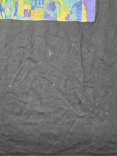 Hyper Space Men's Black Short Sleeve Graphic T-Shirt NASA Style Size 2XL #S10h - Thumbnail 3