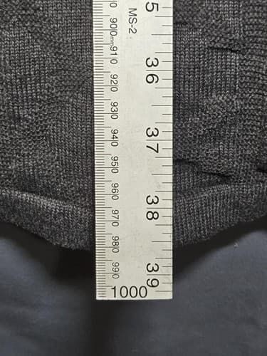 Calvin Klein Women's Gray Sleeveless Knit Sweater Dress Size Large Heathered - Thumbnail 5