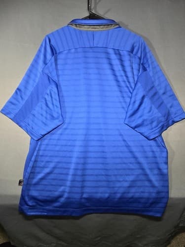 Pro Celebrity Men's Blue Short Sleeve Performance Polo Shirt Size XXL #S33p - Thumbnail 3