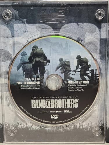 Band of Brothers DVD Set Complete HBO Miniseries 6-Disc Box Set Tin Collector - Thumbnail 9
