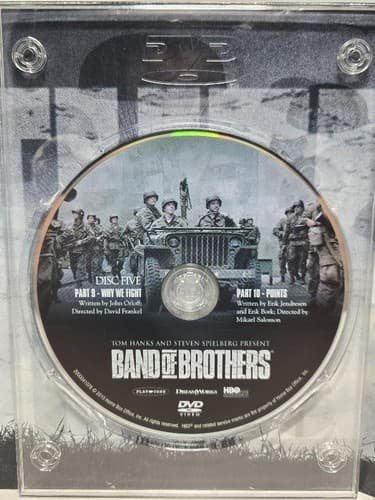 Band of Brothers DVD Set Complete HBO Miniseries 6-Disc Box Set Tin Collector - Thumbnail 10
