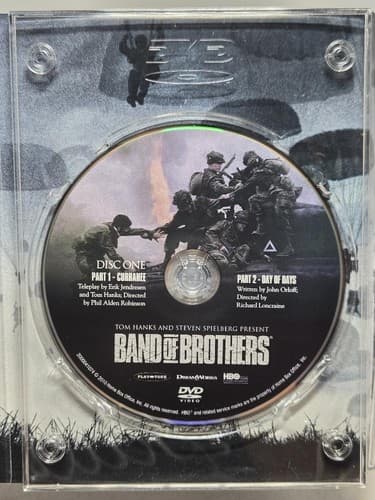 Band of Brothers DVD Set Complete HBO Miniseries 6-Disc Box Set Tin Collector - Thumbnail 6