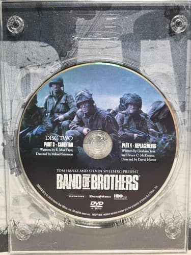 Band of Brothers DVD Set Complete HBO Miniseries 6-Disc Box Set Tin Collector - Thumbnail 7