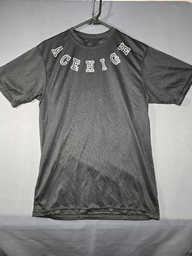 Augusta Sportswear Men's Black Short Sleeve Training Shirt Size Medium #S15a