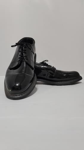 Bates - Dress Shoes High Gloss Black Men's Size: (7/D) #11n