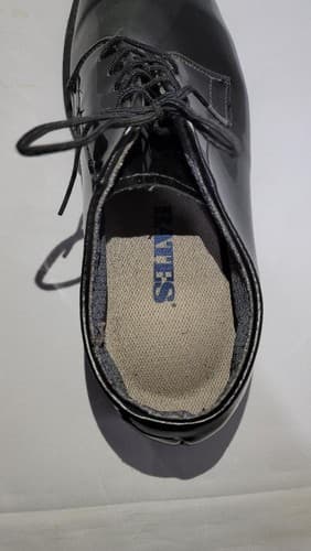 Bates - Dress Shoes High Gloss Black Men's Size: (7/D) #11n - Thumbnail 7