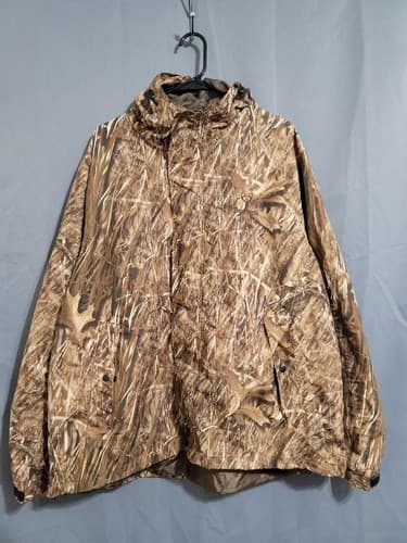 Huntworth Camouflage Hooded Hunting Jacket Men's Extra Large XL #F78p - Thumbnail 2