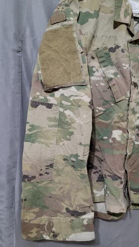 US Military OCP Multicam Combat Uniform Jacket Coat Medium Short #23b - Thumbnail 5