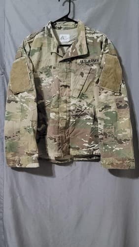 US Military OCP Multicam Combat Uniform Jacket Coat Medium Short #23b - Thumbnail 2