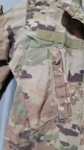 FRACU MultiCam OCP Military Combat Uniform Jacket Size 33 Long #T65r - Thumbnail 3