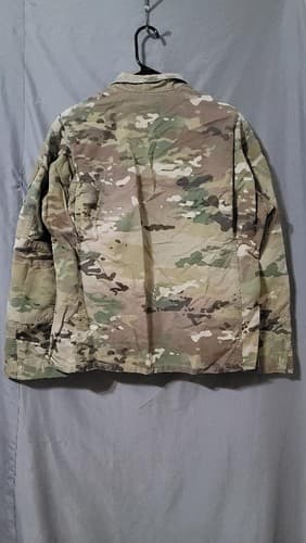 US Military OCP Multicam Combat Uniform Jacket Coat Medium Short #23b - Thumbnail 8