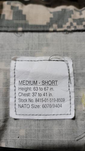 ACU Digital Jacket Medium/Short #71j - Thumbnail 6