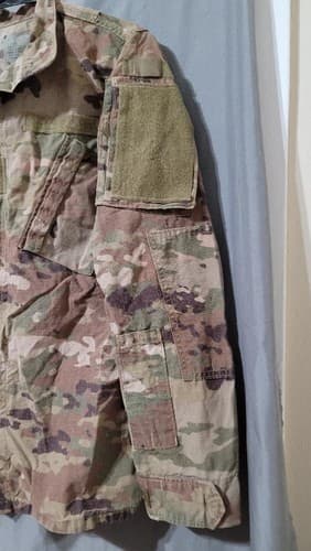 FRACU MultiCam OCP Military Combat Uniform Jacket Size 33 Long #T65r - Thumbnail 6