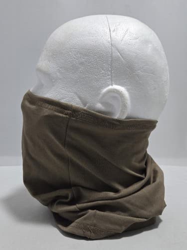 Military Clothing Issued Brown/Tan Neck Gaiter NSN:8440-01-387-8509 #G75g - Thumbnail 4