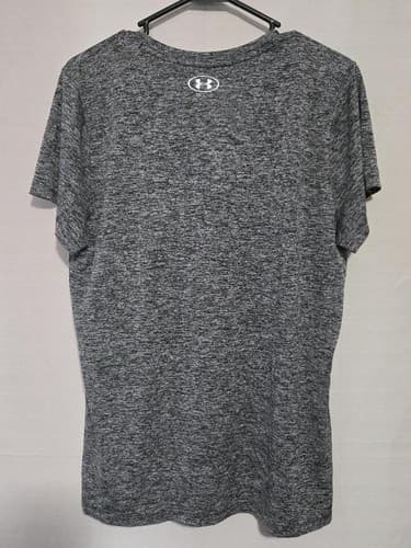 Under Armour Short Sleeve T-Shirt Mens XL Training Workout Tee VGC Blue #S17s - Thumbnail 3
