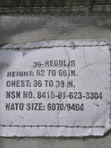 U.S. Army OCP Multicam Combat Jacket 36R NSN 8415-01-623-3304 Medium Regular - Thumbnail 7