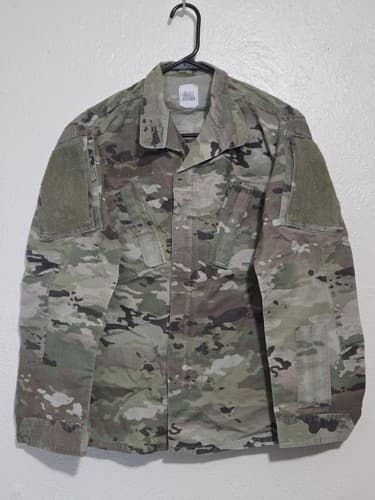 U.S. Army OCP Multicam Combat Jacket Small Regular NSN 8415-01-623-5180