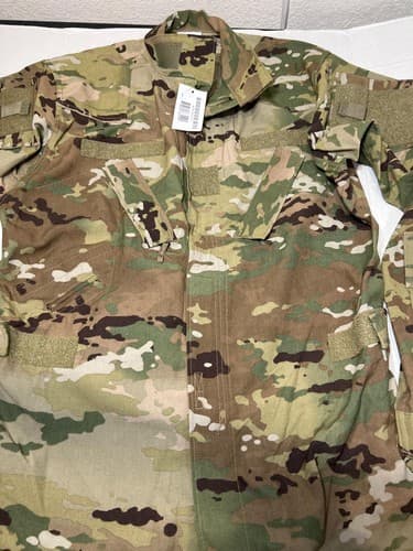 US Army A2CU Aircrew Multicam Jacket Large Long – Flame Resistant Combat Coat
