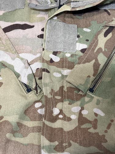 US Army A2CU Aircrew Multicam Jacket Large Long – Flame Resistant Combat Coat - Thumbnail 3