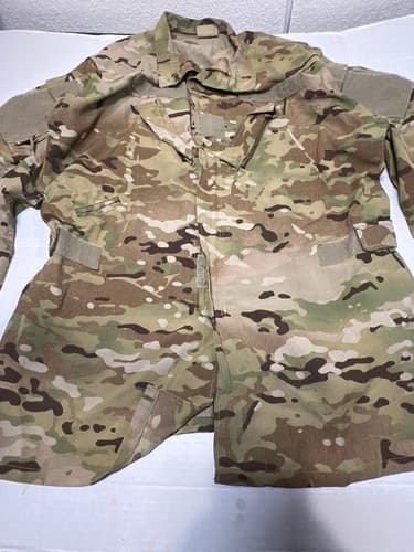 US Army A2CU Aircrew Multicam Jacket Large Long – Flame Resistant Combat Coat