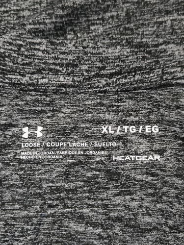 Under Armour Short Sleeve T-Shirt Mens XL Training Workout Tee VGC Blue #S17s - Thumbnail 5