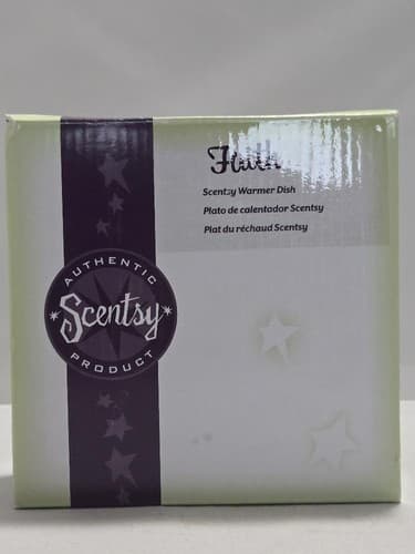 Scentsy “Faith” Replacement Warmer Dish – Brown Square Ceramic Tray #M54m - Thumbnail 2