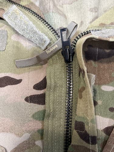 US Army A2CU Aircrew Multicam Jacket Large Long – Flame Resistant Combat Coat - Thumbnail 4