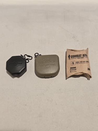 3 Earing Protection Lot - Sure Fire Earpro Tactical Plus Moldex Duo Pack #K48k