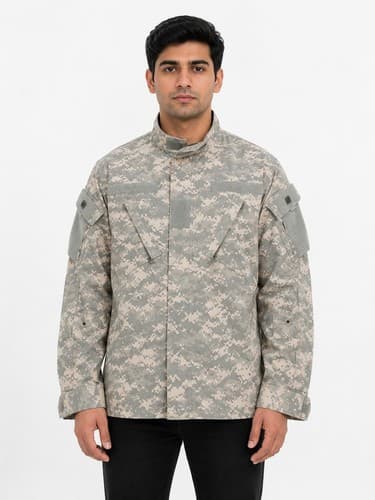 Genuine US Military ACU Aircrew Digital Camo Field Jacket Medium Regular #58h