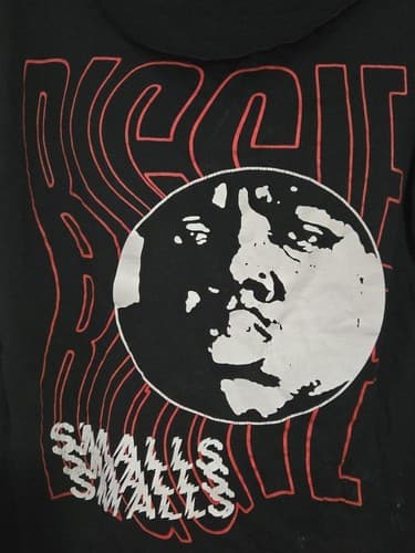 Biggie Smalls Long Sleeve T-Shirt Mens X-Small Graphic Logo Casual Tee #S15s - Thumbnail 2