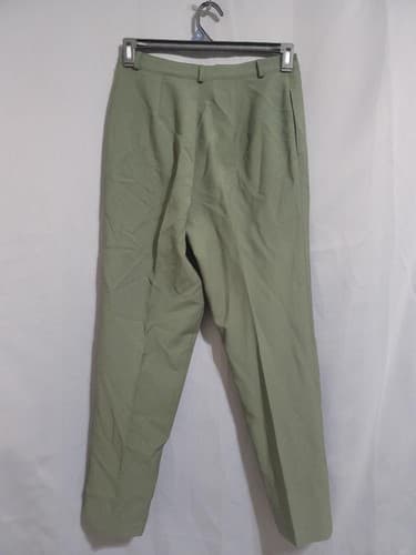 Men's Military Uniform Poly/Wool Dress Trousers Pants Serge Green #45v - Thumbnail 2