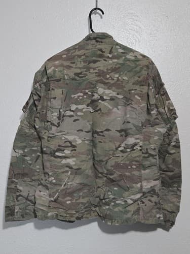 US Army FRACU Multicam Jacket Medium Short Flame Resistant OCP NSN - Thumbnail 6