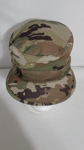 US Army OCP Camouflage Patrol Cap 7 1/8 #18s - Thumbnail 5