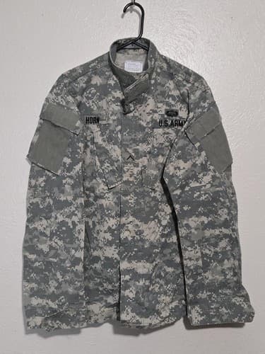 USGI Digital Camo Shirt Jacket Small Long NSN 8415-01-586-0540#O33o - Thumbnail 2