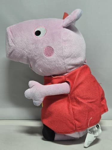 Peppa Pig Plush Toy Lot of 3 Peppa, George, and Mummy Pig Stuffed Animals #R64r - Thumbnail 10
