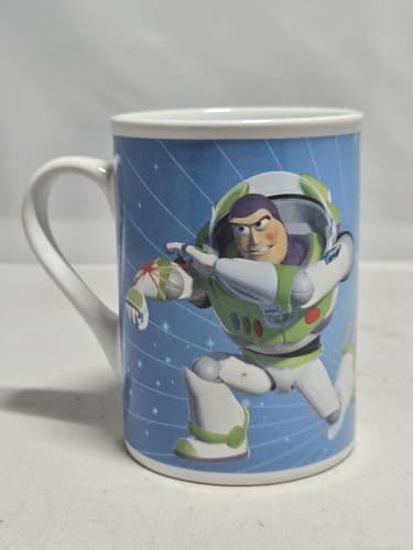 Disney Pixar Buzz Lightyear Heroes Of The Universe Coffee Mug 2009 #R61r